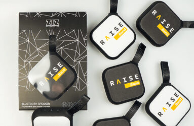 Портативные колонки с логотипом RAISE – фото №1 Портативные колонки с логотипом RAISE - картинка №1