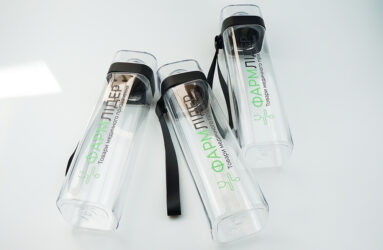 Бутылки для воды с логотипом ФАРМЛІДЕР – фото №1 Бутылки для воды с логотипом ФАРМЛІДЕР - картинка №1