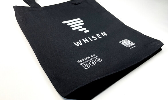 Эко-сумка с логотипом WHISEN картинка - 3